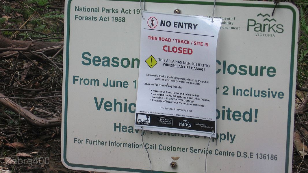 05-Bad news as Haunted Stream Track has a Temporary Closure sign near Dogtown.jpg